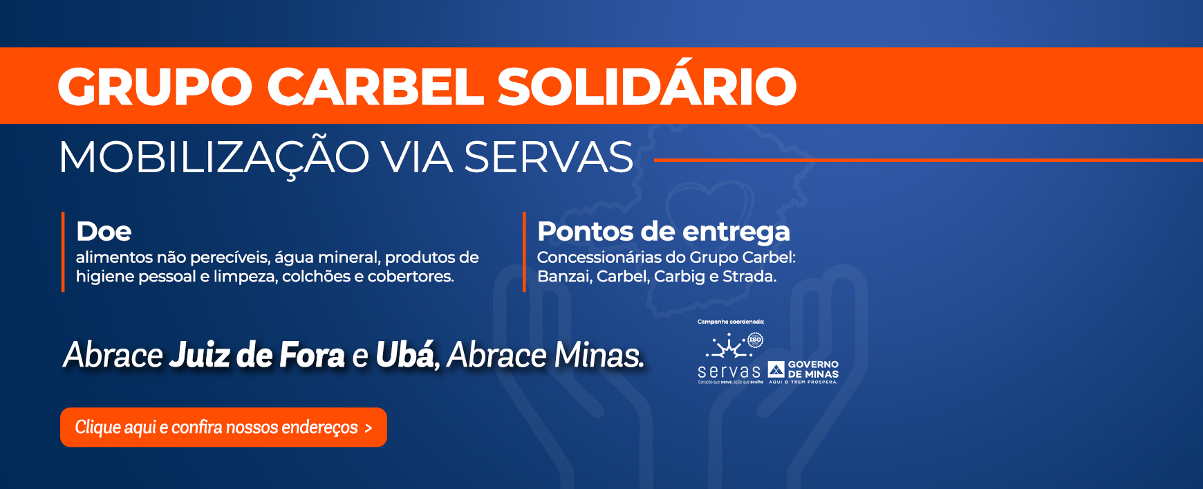 banner campanha solidária