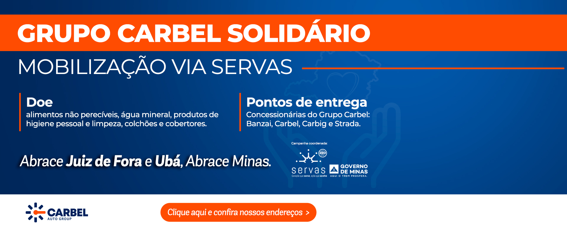 Carbel Solidário - Carbel VW