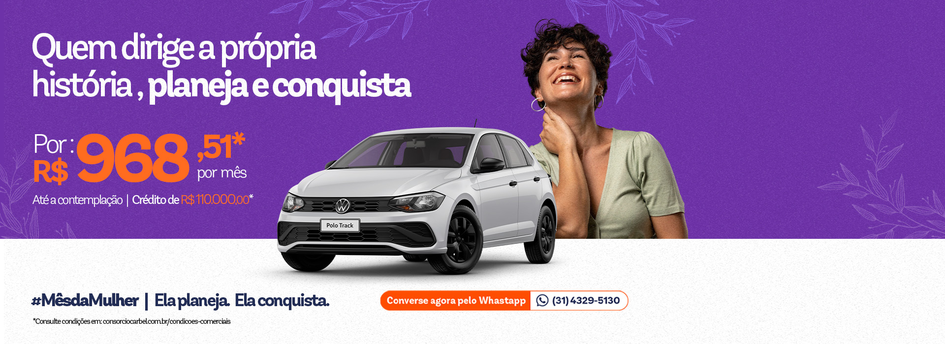 banner mês da mulher