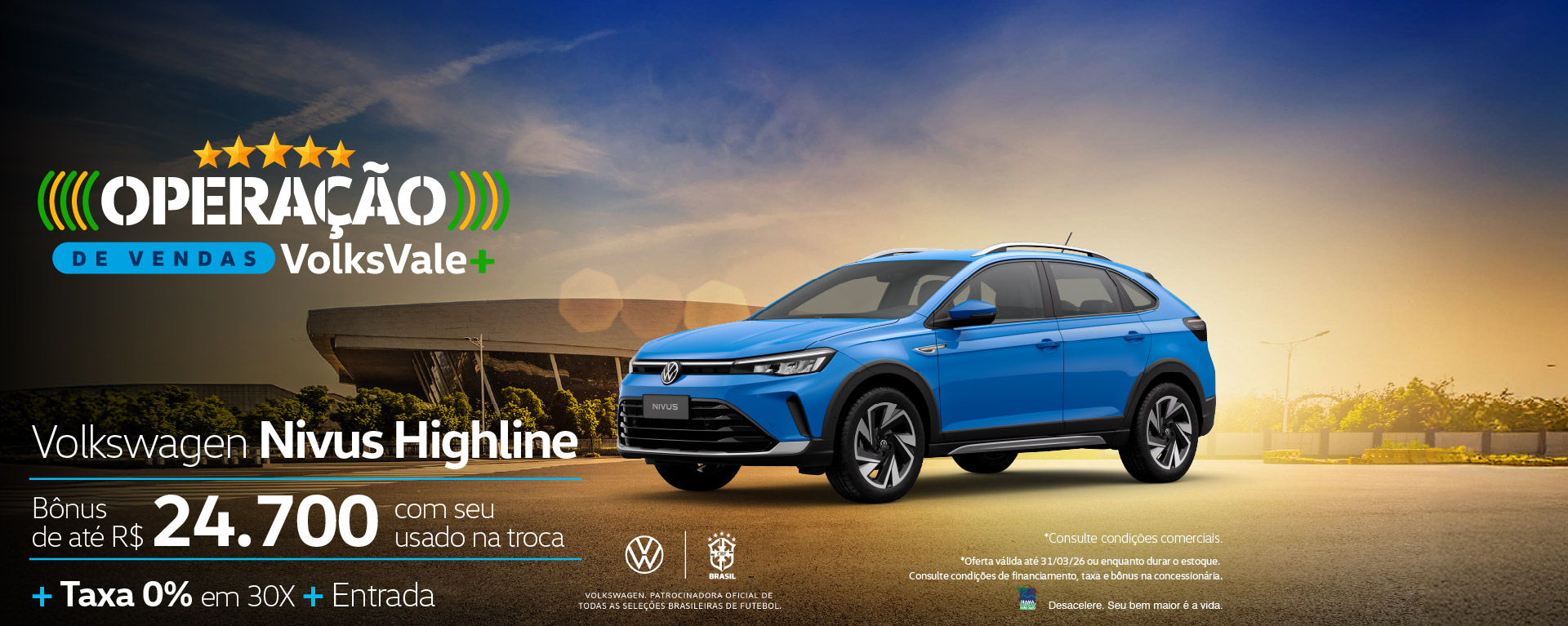 banner operação de vendas - nivus hl