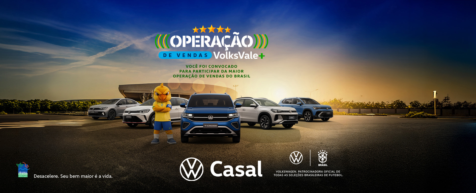 Operação de vendas - Março