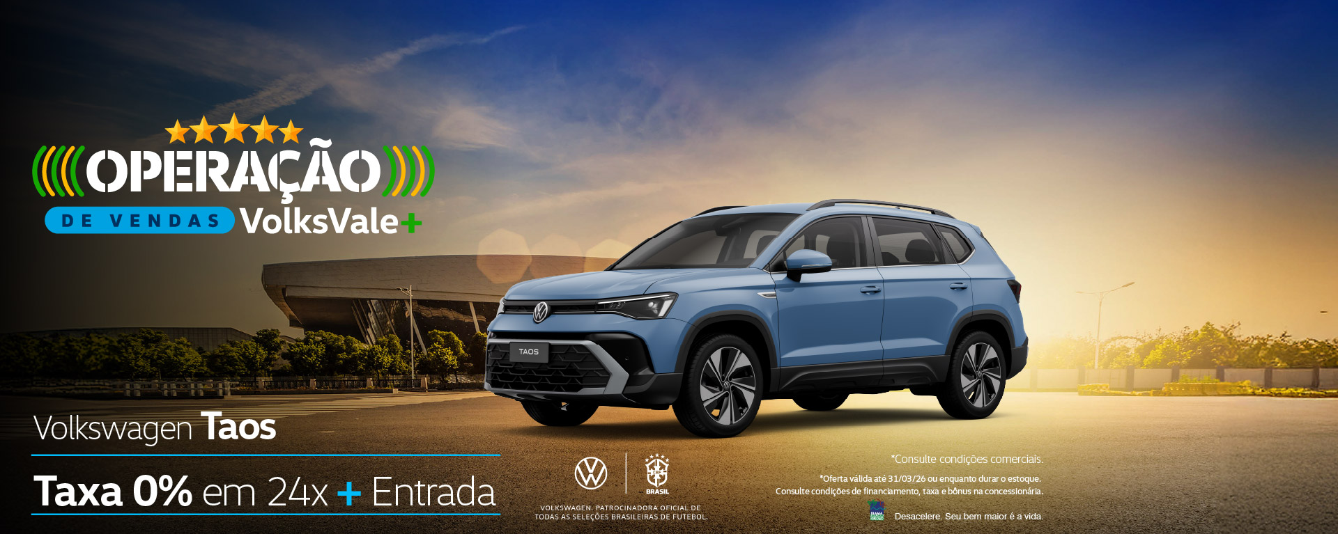 banner operação de vendas - taos