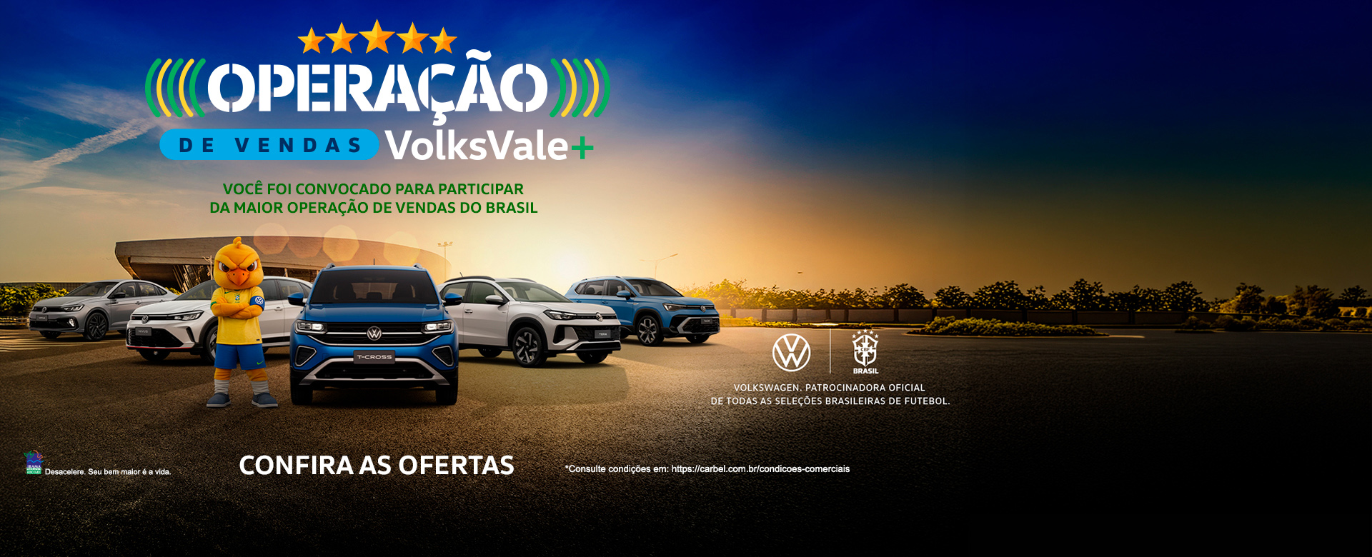 Operação de vendas - março