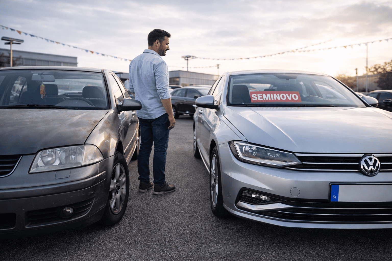 Diferença entre carro usado e seminovo