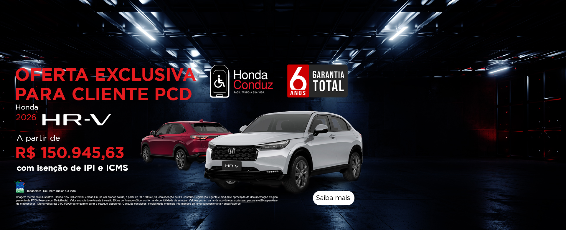 OFERTA HR-V - MARÇO