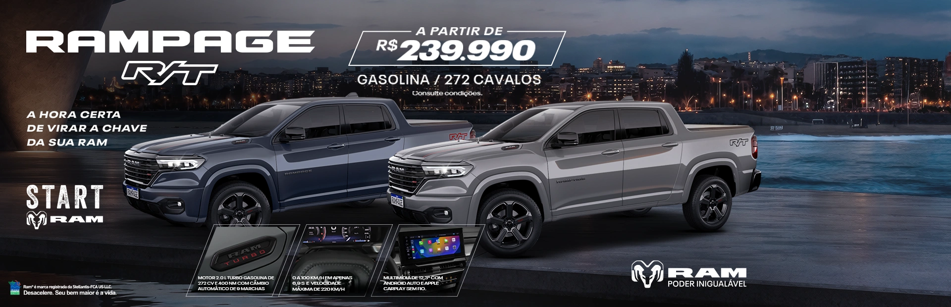 banner 191 ddm varejo ram start ram rampage