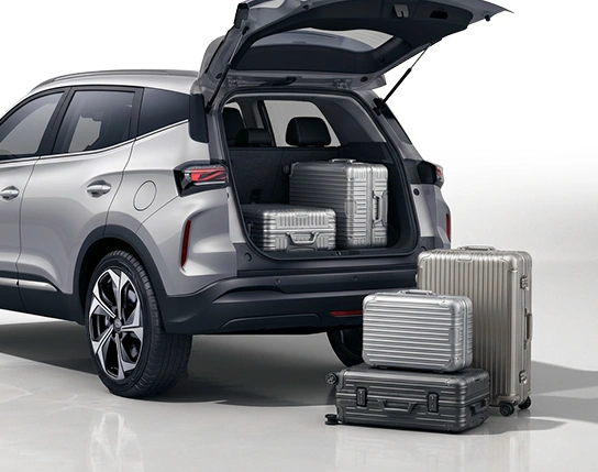 Porta-malas de até 1220 litros.