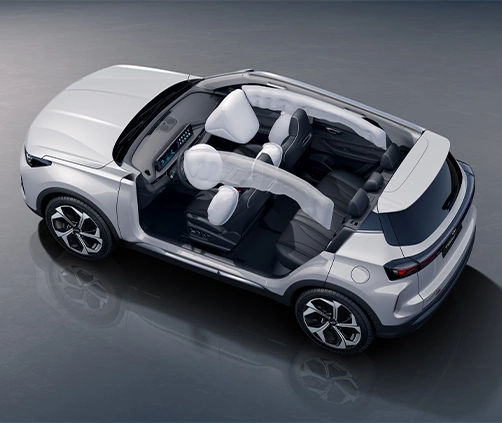 Único da categoria com 7 airbags, agora com frontal central.