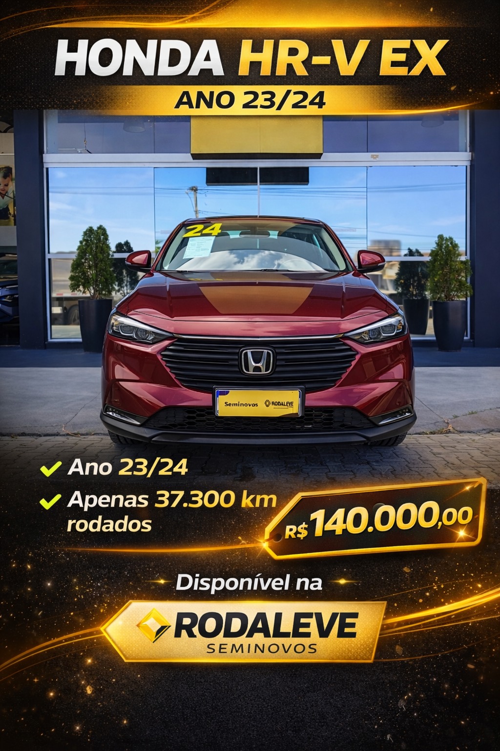 HR-V EX 1.5 Flex Sensing 16V 5p Aut.