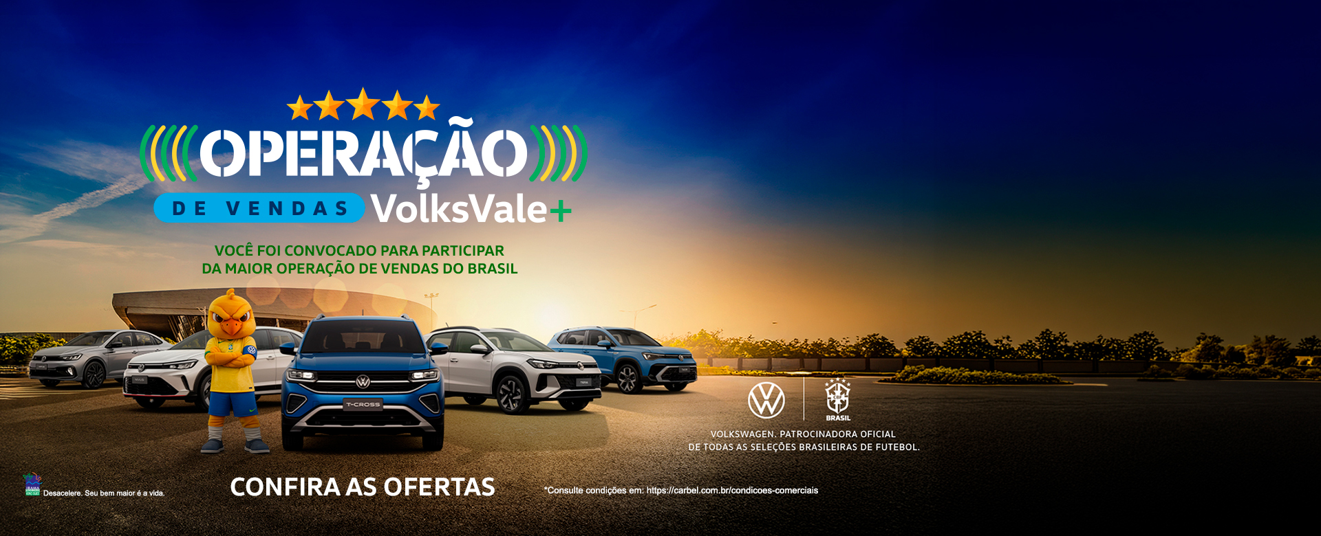 Operação de vendas - março