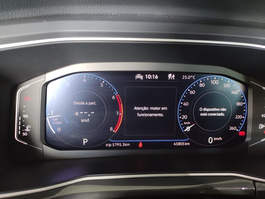 VW - Volkswagen-T-CROSS-1.4 250 TSI TOTAL FLEX HIGHLINE AUTOMÁTICO