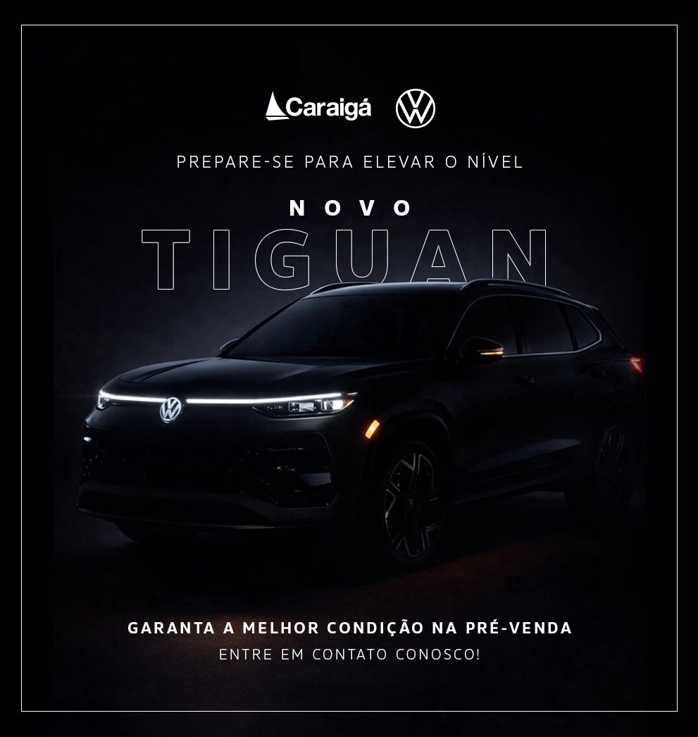 EXCLUSIVO: Vimos  O Novo Tiguan 2026 chega em Março