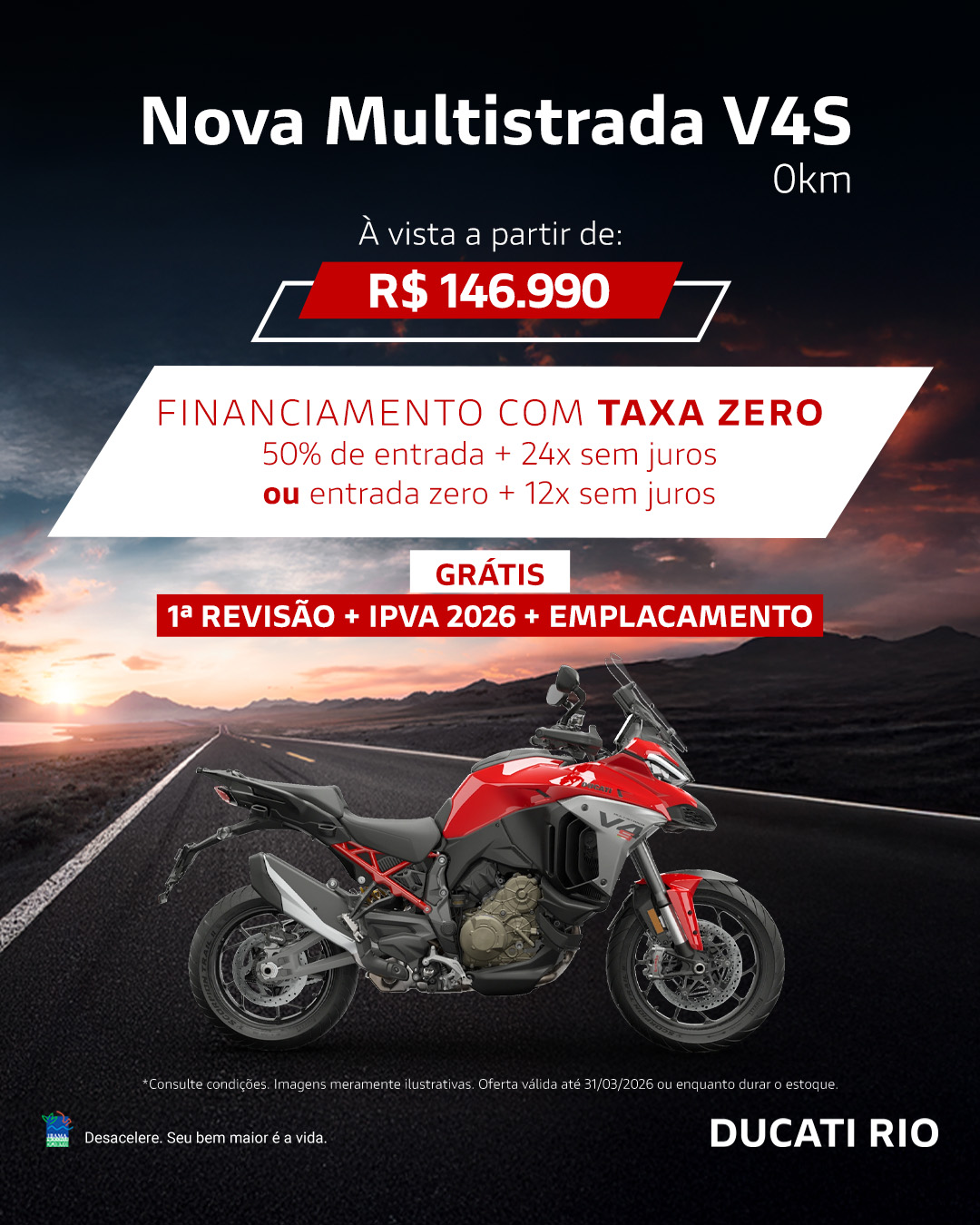 banner Nova Multistrada V4S