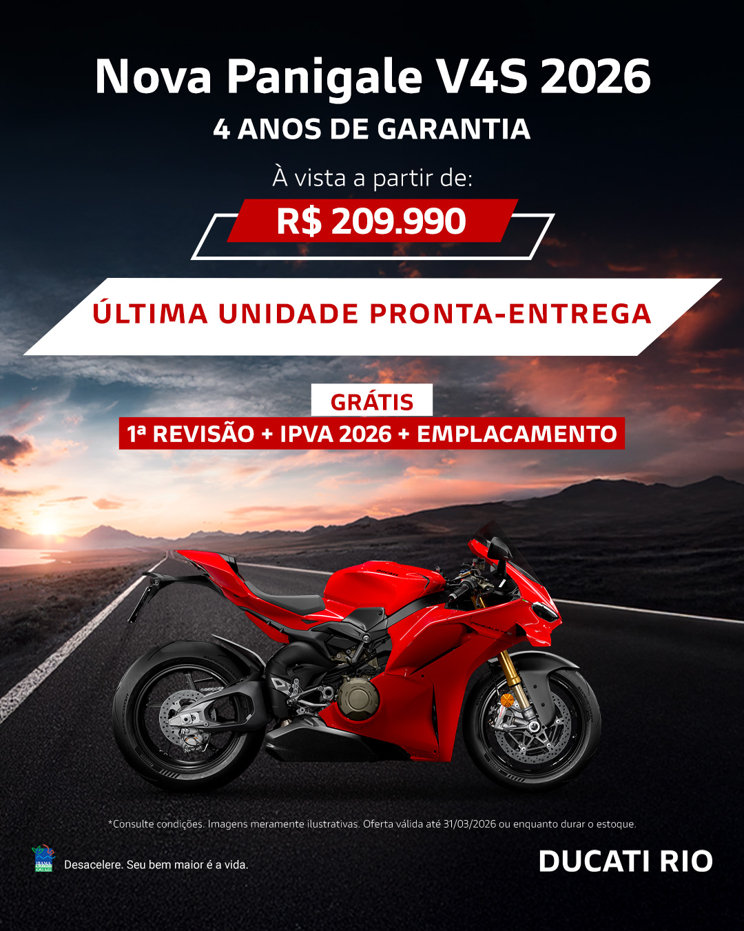 banner Panigale v4S