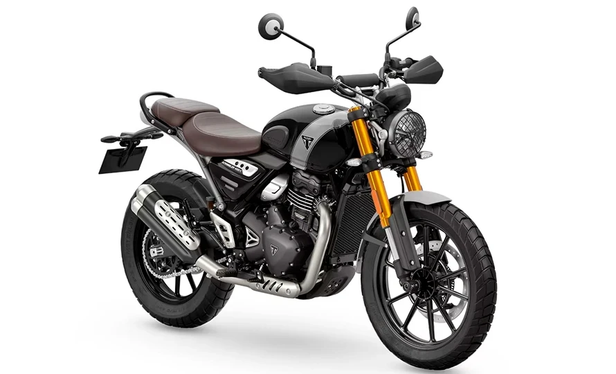 SCRAMBLER 400 X 2025/2026 preço sugerido de R$ 33.990,00 à vista OU ENTRADA DE 60% +24 PARCELAS