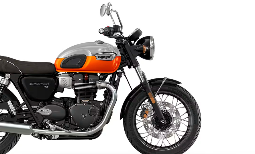 BONNEVILLE T100 2025/2026 preço sugerido de R$ 57.690,00 à vista OU ENTRADA DE 60% +24 PARCELAS