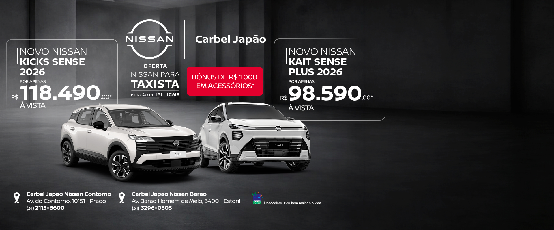 banner pauta quente - vd - táxi