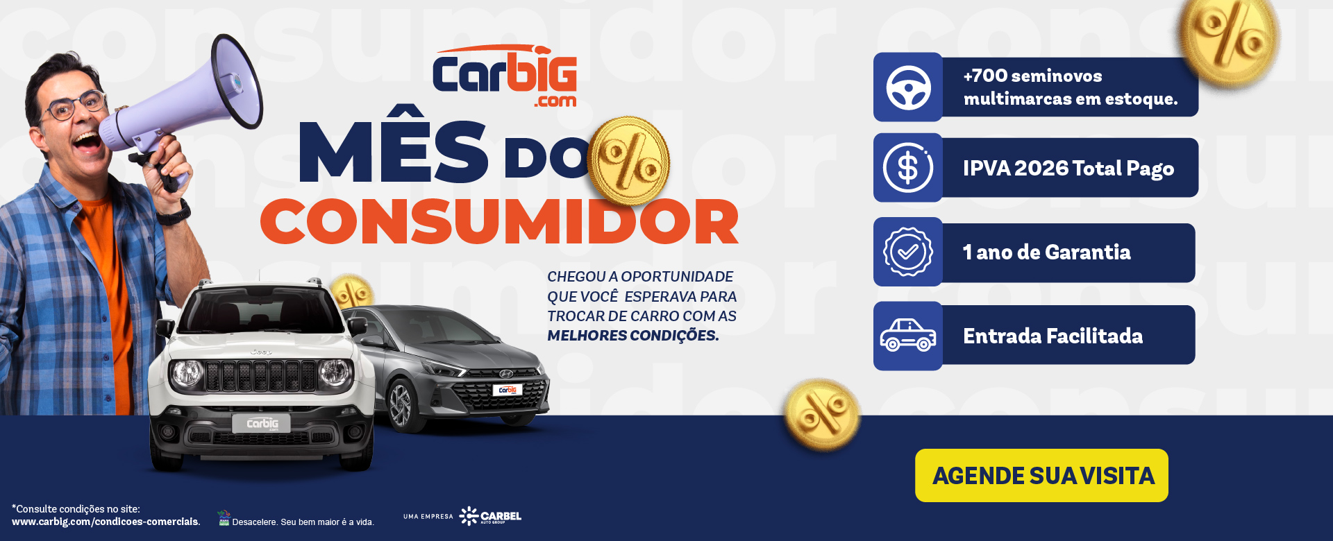 Seminovos Carbig.com | Campanha Mês do Consumidor (A)