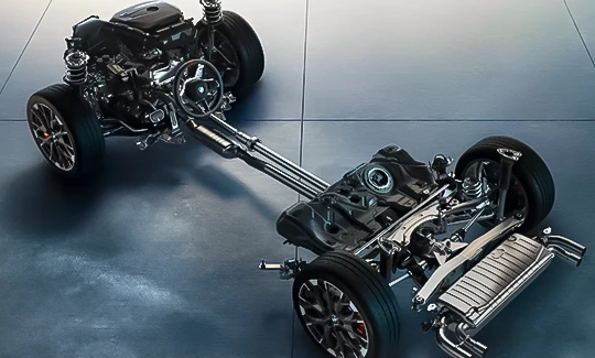 Sinta a estrada enquanto dirige. Dirija mais diretamente.