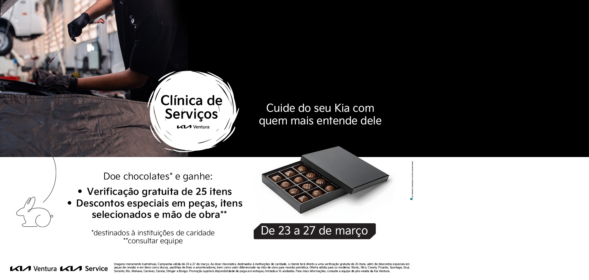 Clínica de Serviços - Março