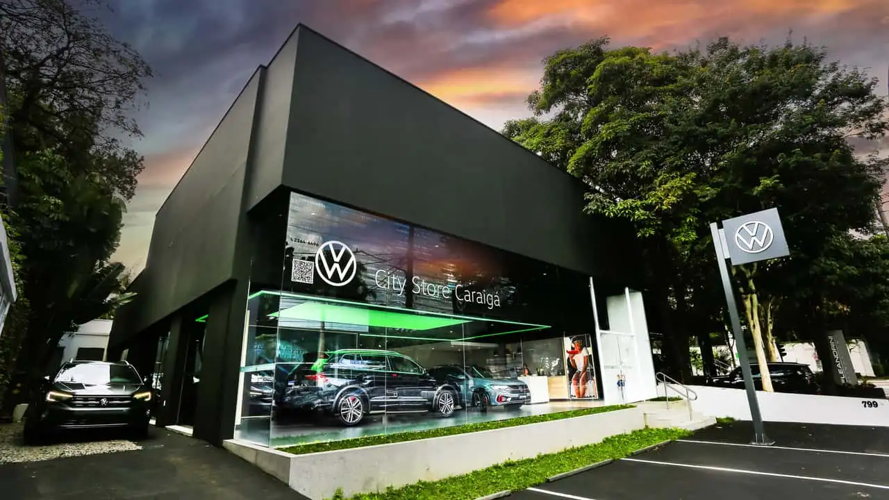 Caraigá Volkswagen: referência em showroom automotivo no Brasil há mais de 60 anos