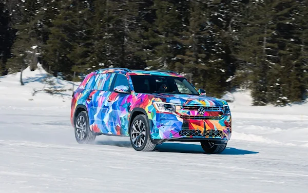 Novo VW Atlas 2027: teaser do interior antecipa lançamento oficial