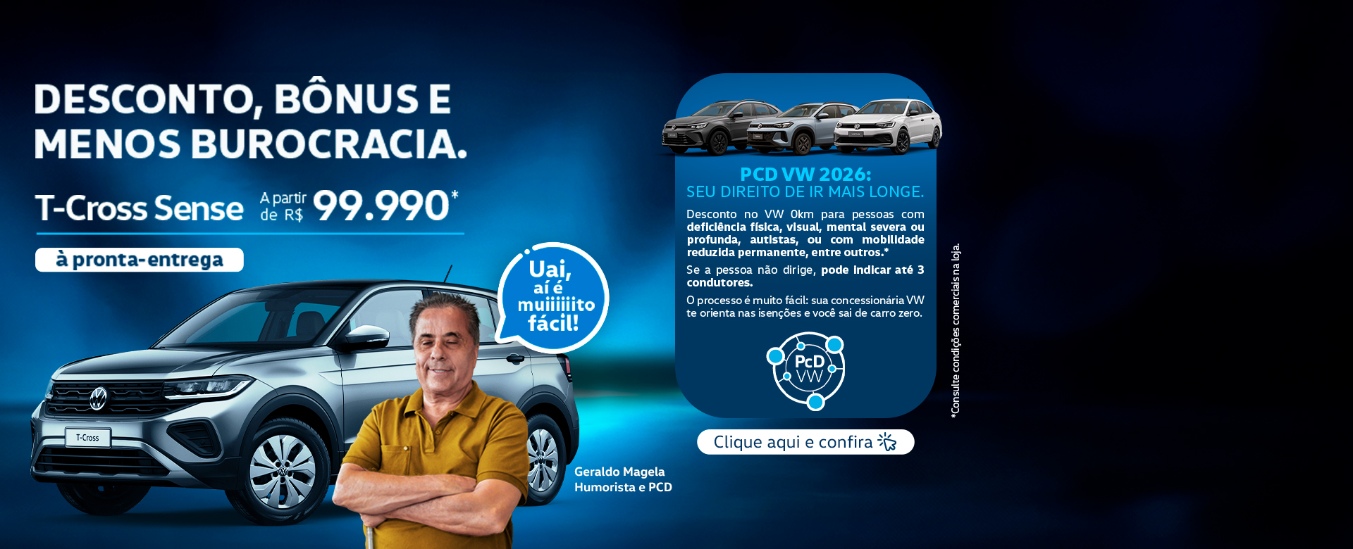 PCD rede de concessionárias - Geraldo Magela