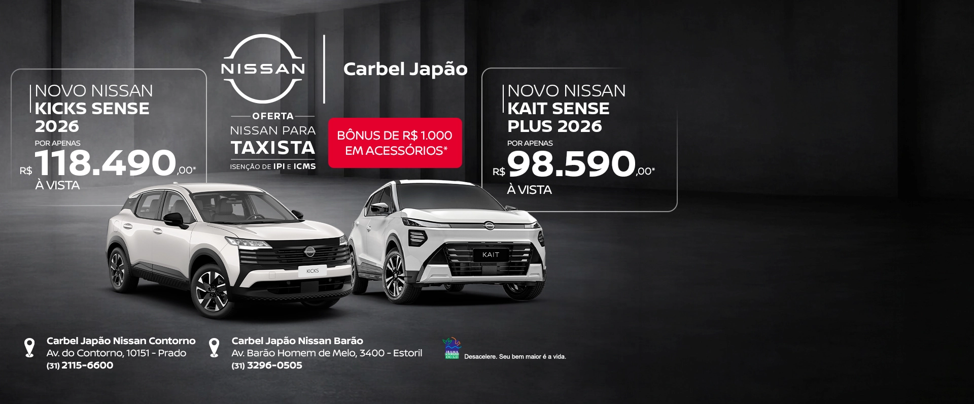 banner pauta quente - vd - táxi