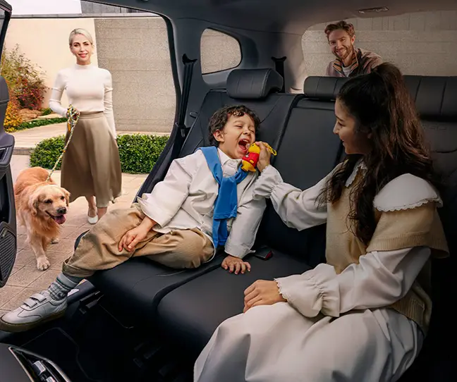 Espaço de sobra para sua família.