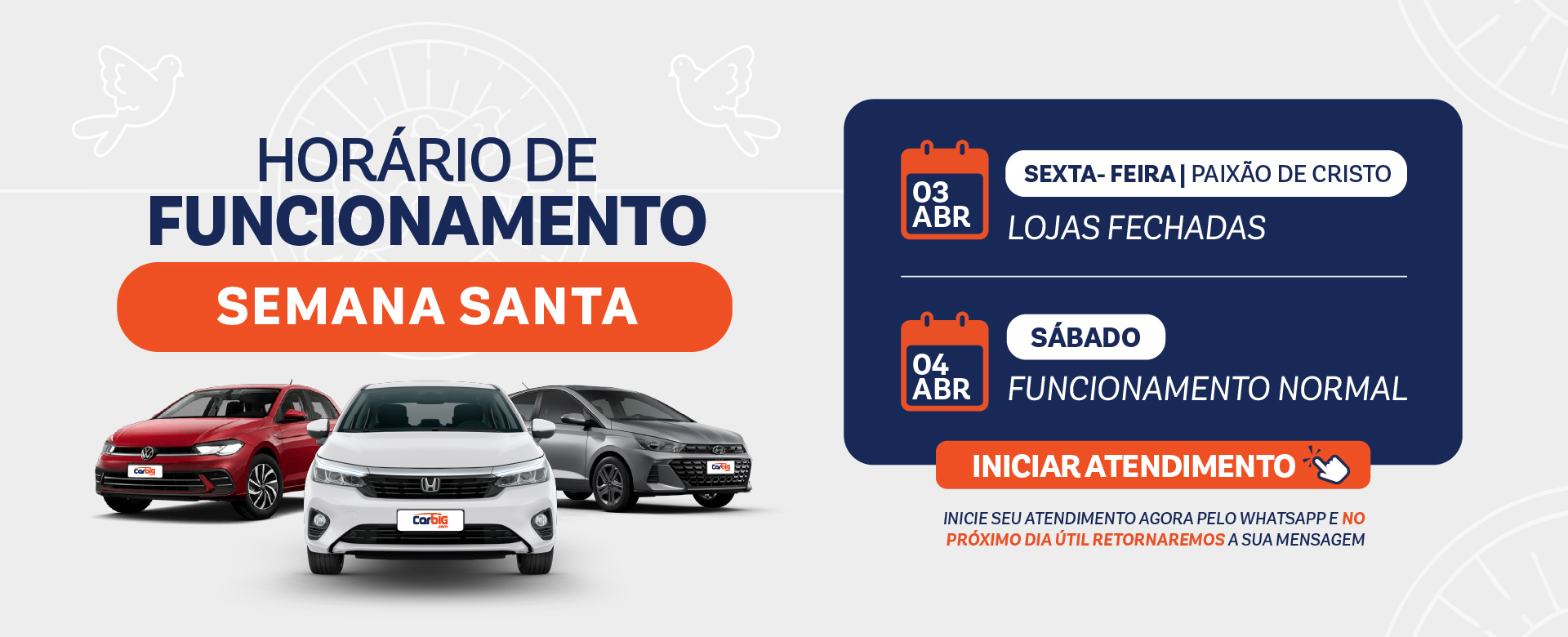 Seminovos Carbig.com | Feriado semana santa (A)