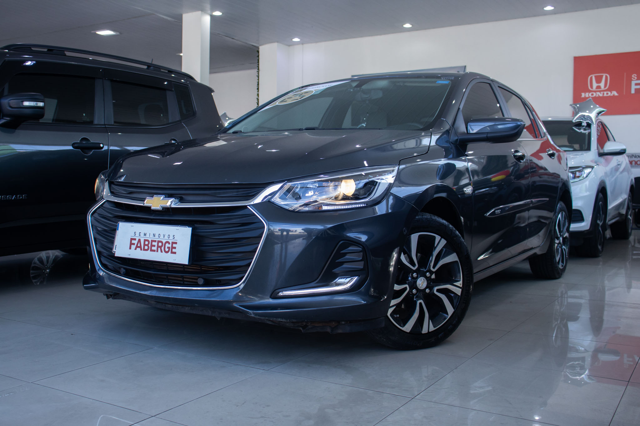 GM - Chevrolet-ONIX-ONIX HATCH PREM. 1.0 12V TB Flex 5p Aut.