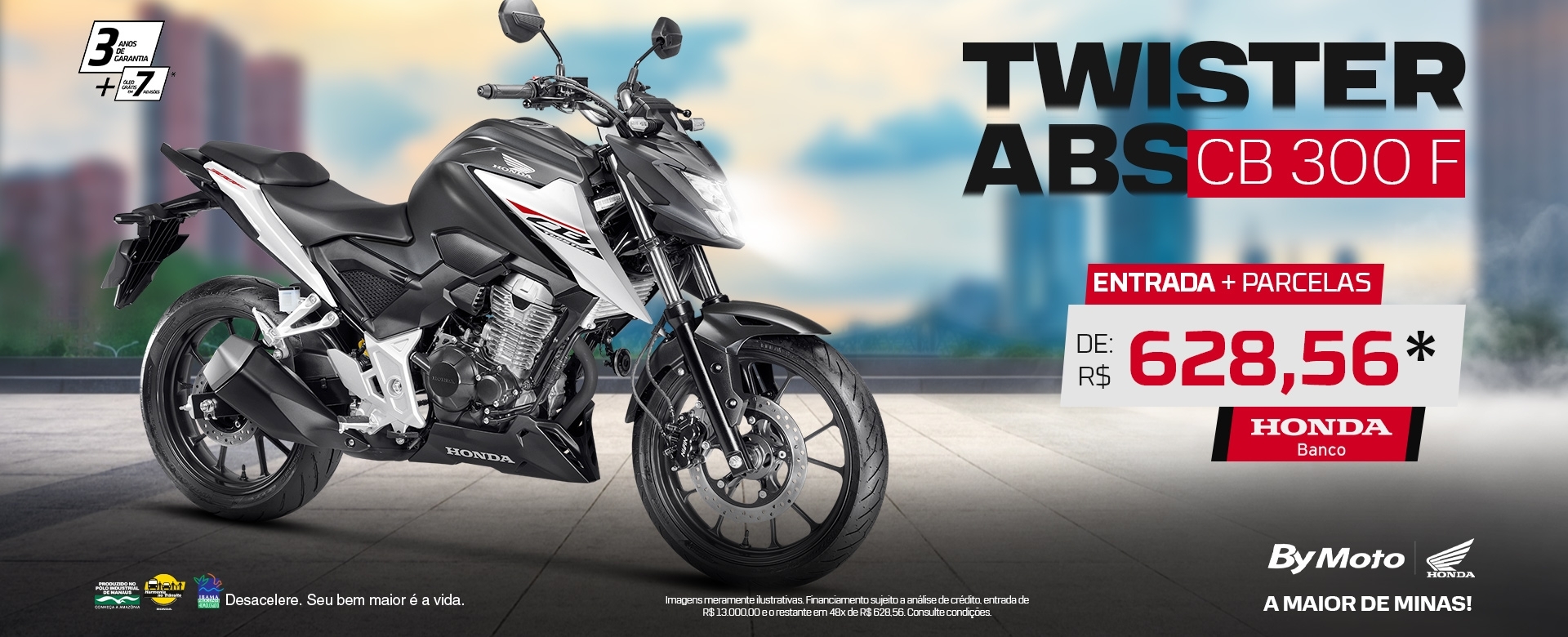 banner CB 300F TWISTER