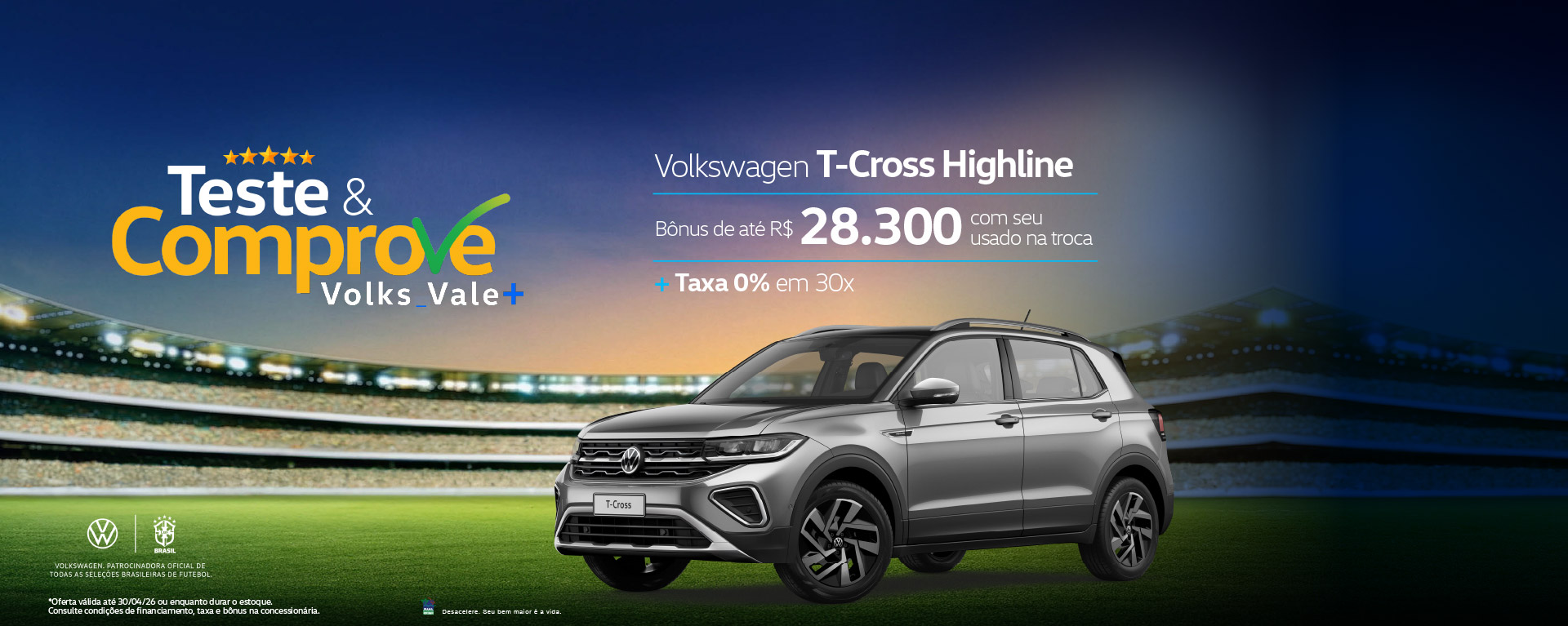 banner teste e comprove - tcross hl