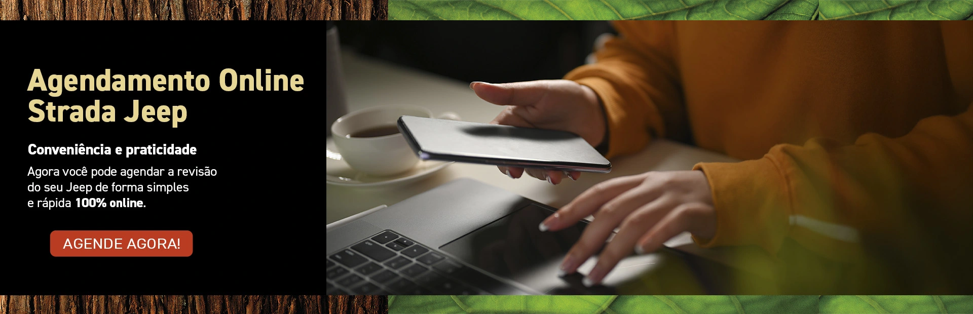 banner agendamento online