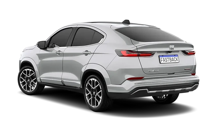 FASTBACK AUDACE TURBO 200 HYBRID FLEX AT 2026 PRATA BARI COM TETO PRETO VULCANO