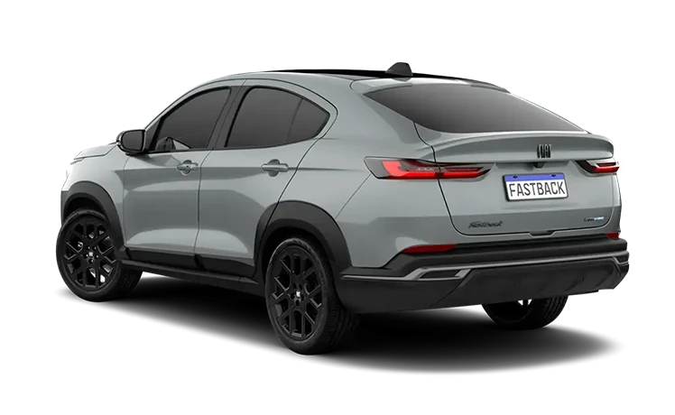 FASTBACK AUDACE TURBO 200 HYBRID FLEX AT 2026 CINZA STRATO COM TETO PRETO VULCANO