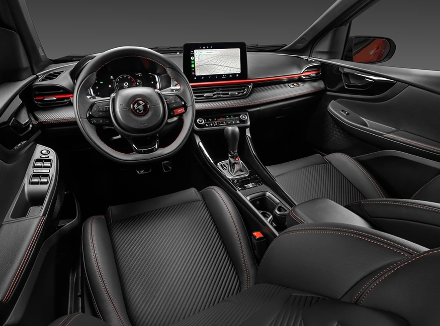 Console central elevado