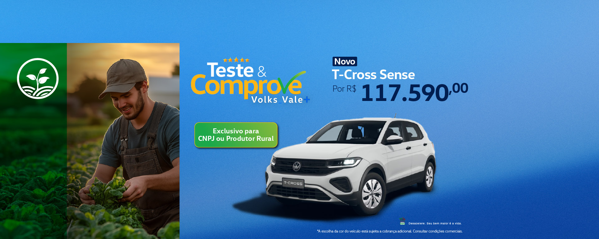 banner frota - tcross sense