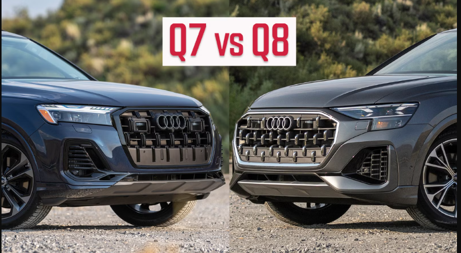 Comparativo Q7 vs Q8