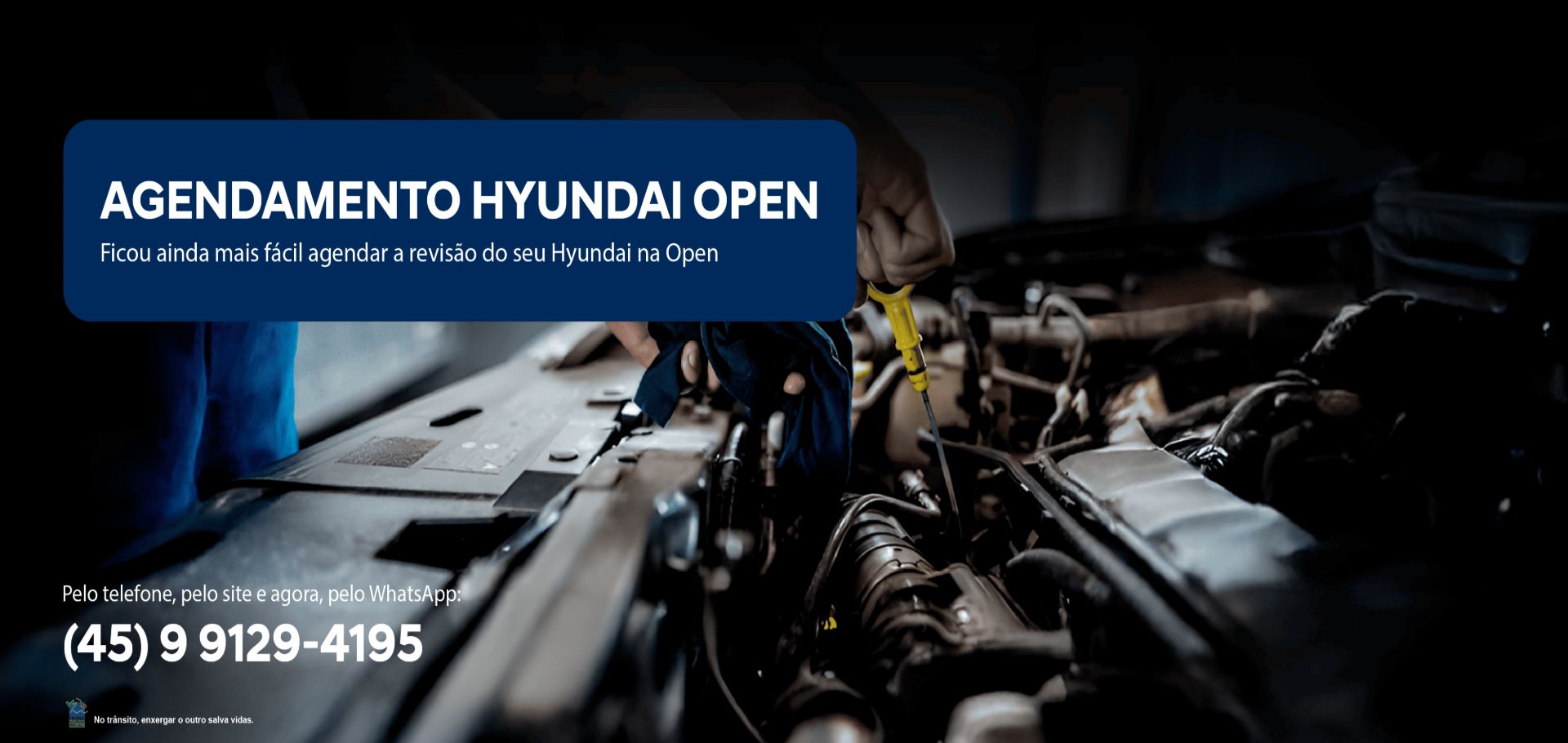 banner agendamento pós - vendas