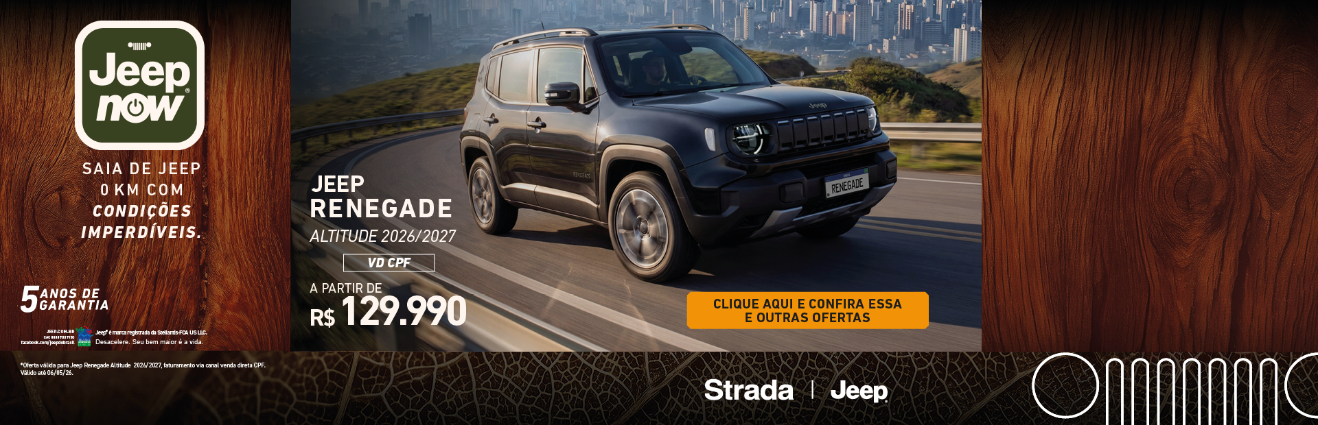 banner renegade abril