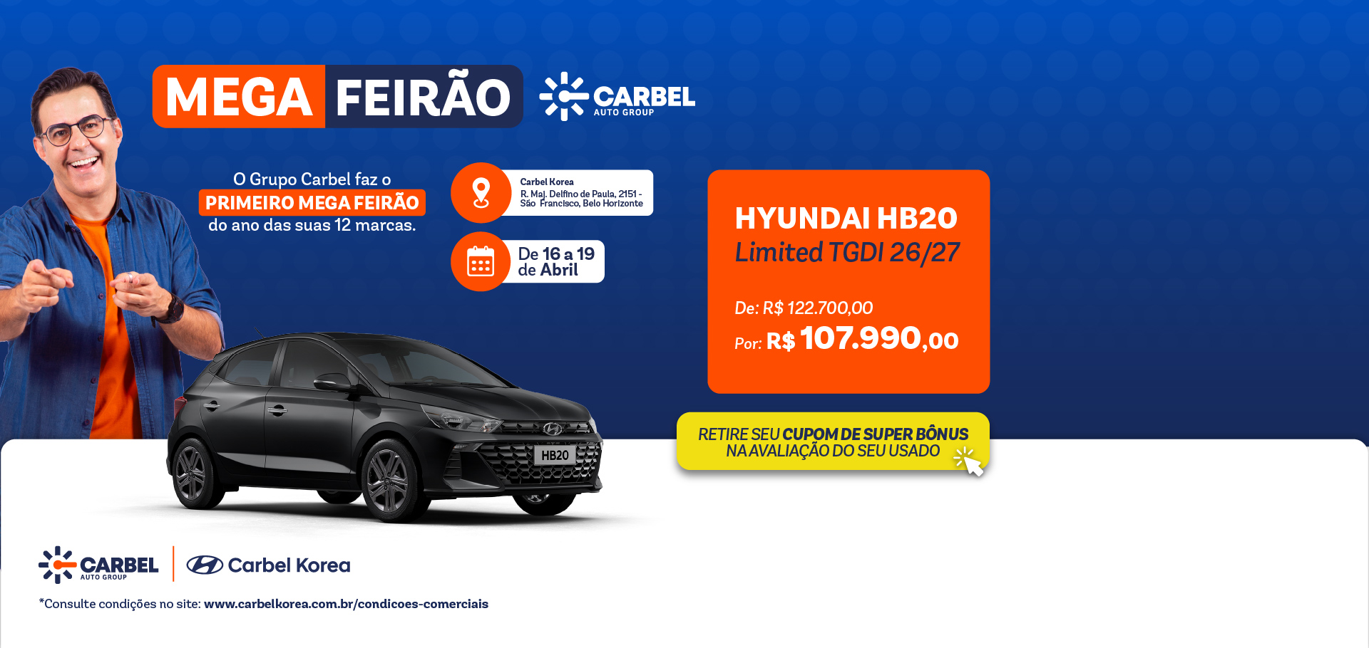 banner mega feirão: hb20