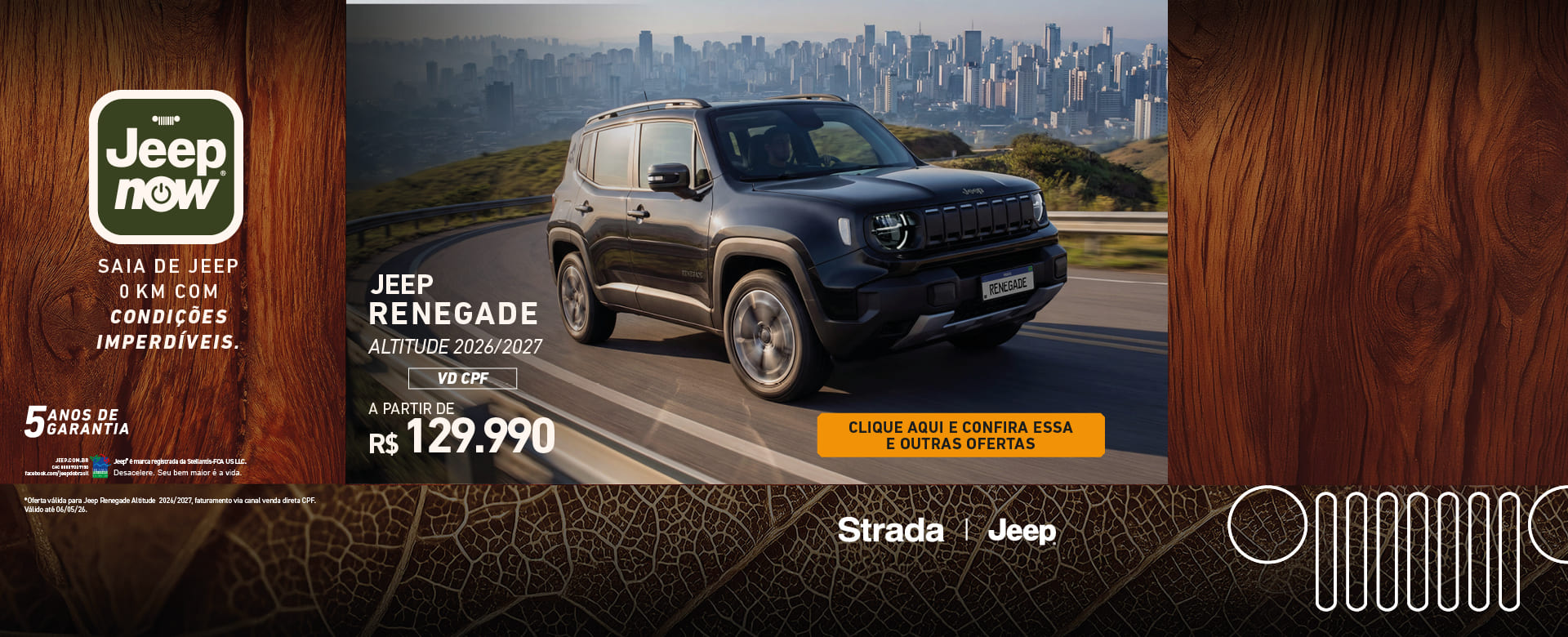 banner renegade abril