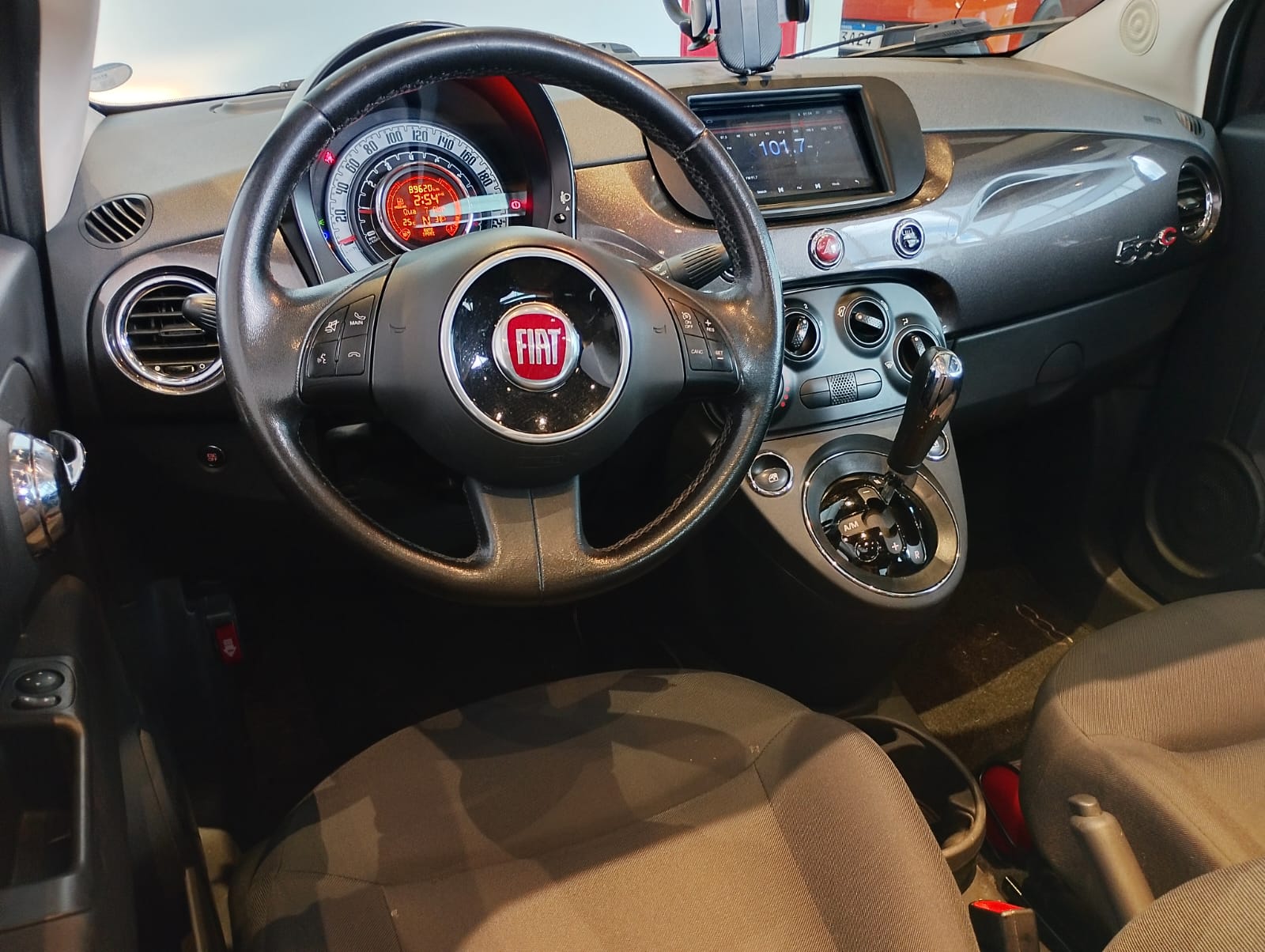Fiat-500-500 Cabrio Dualogic Flex 1.4 8V