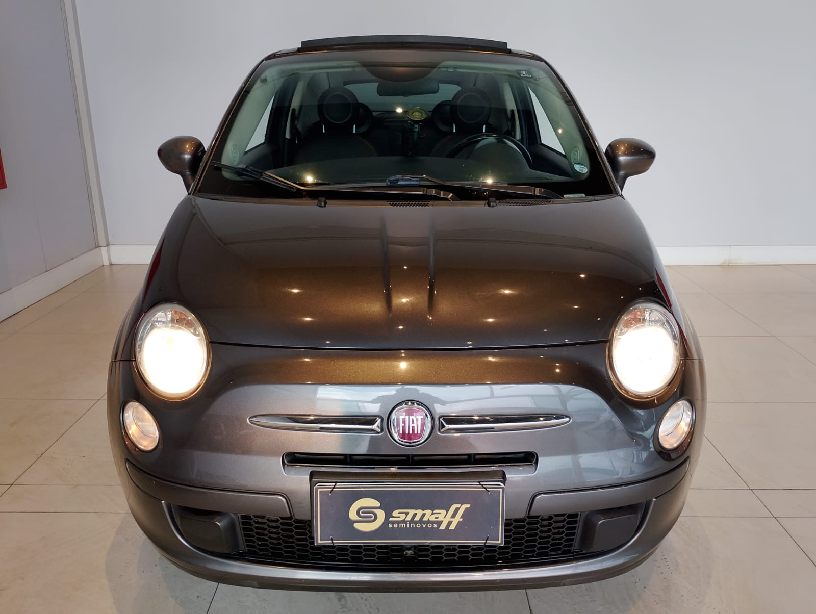 Fiat-500-500 Cabrio Dualogic Flex 1.4 8V