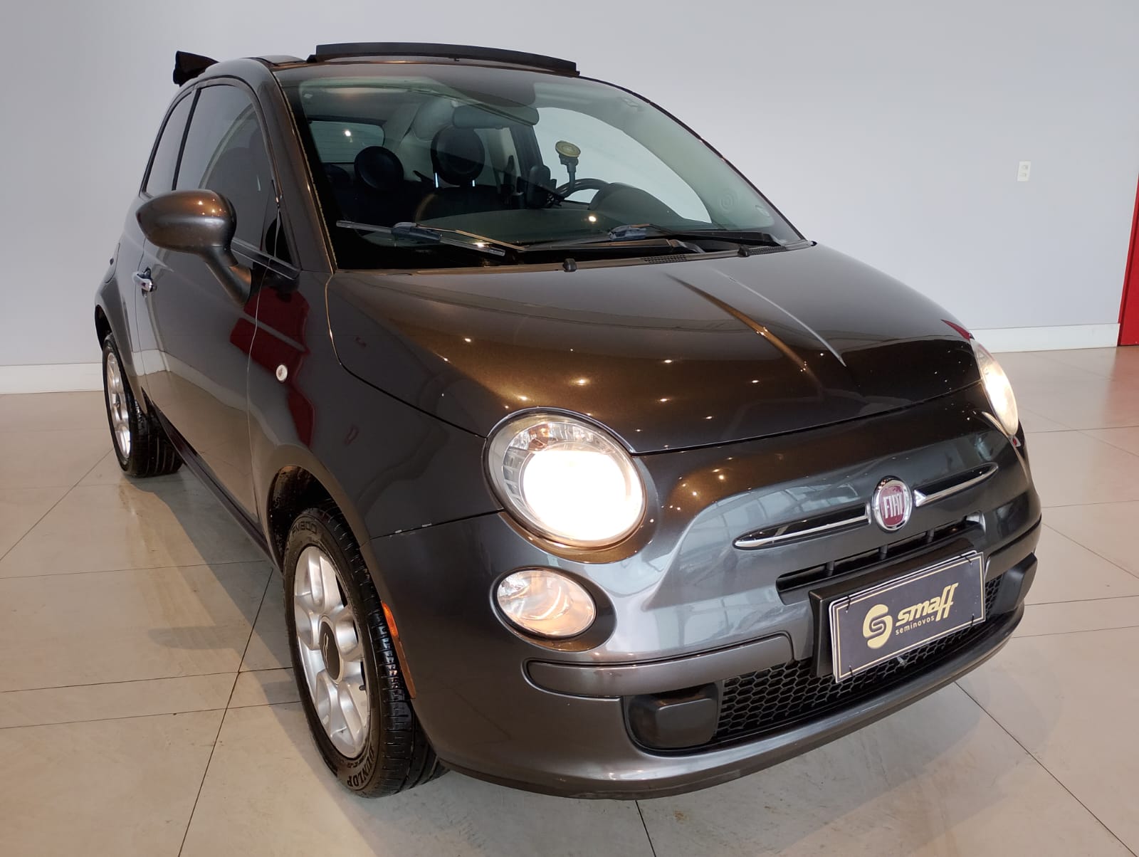 Fiat-500-500 Cabrio Dualogic Flex 1.4 8V