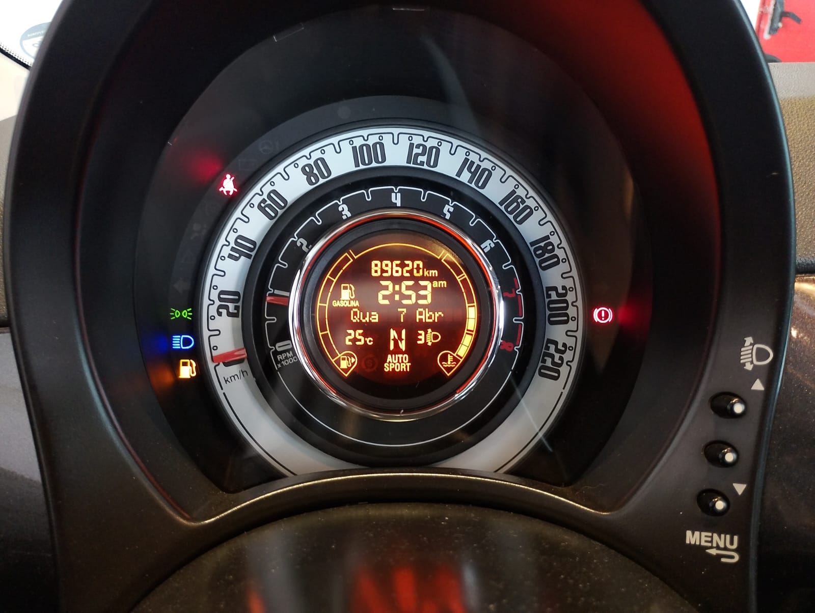 Fiat-500-500 Cabrio Dualogic Flex 1.4 8V