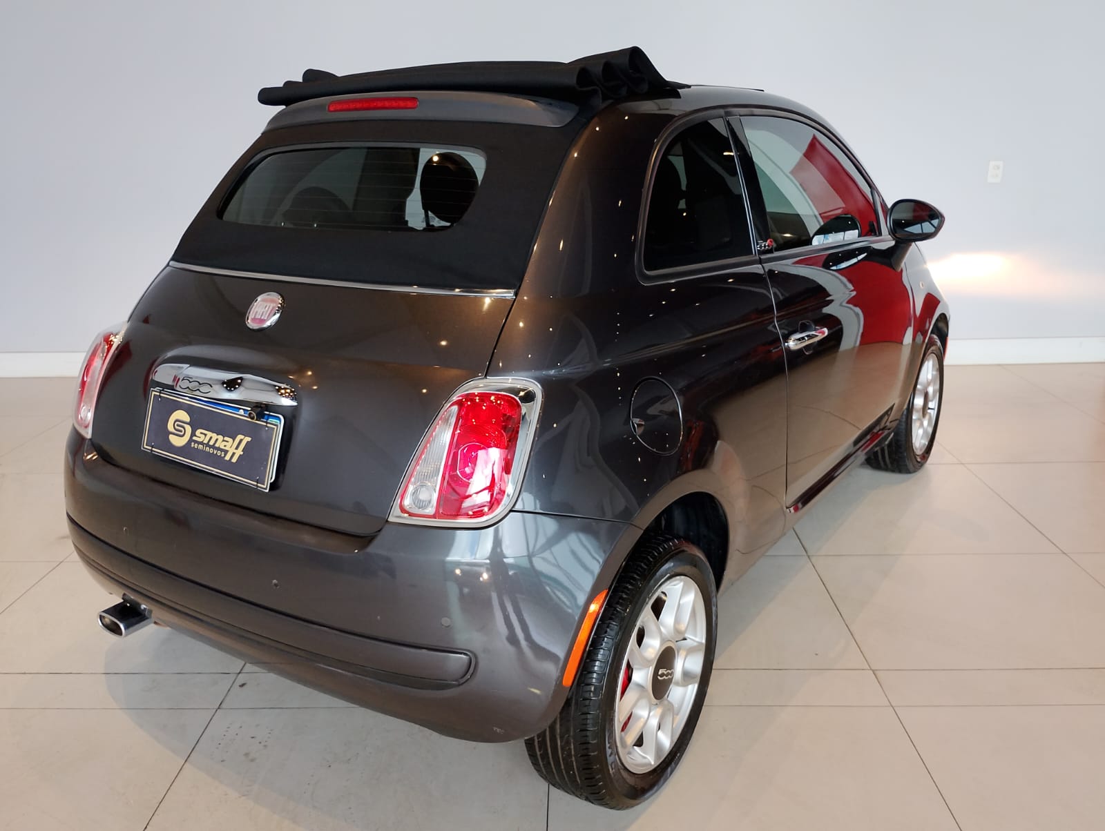 Fiat-500-500 Cabrio Dualogic Flex 1.4 8V