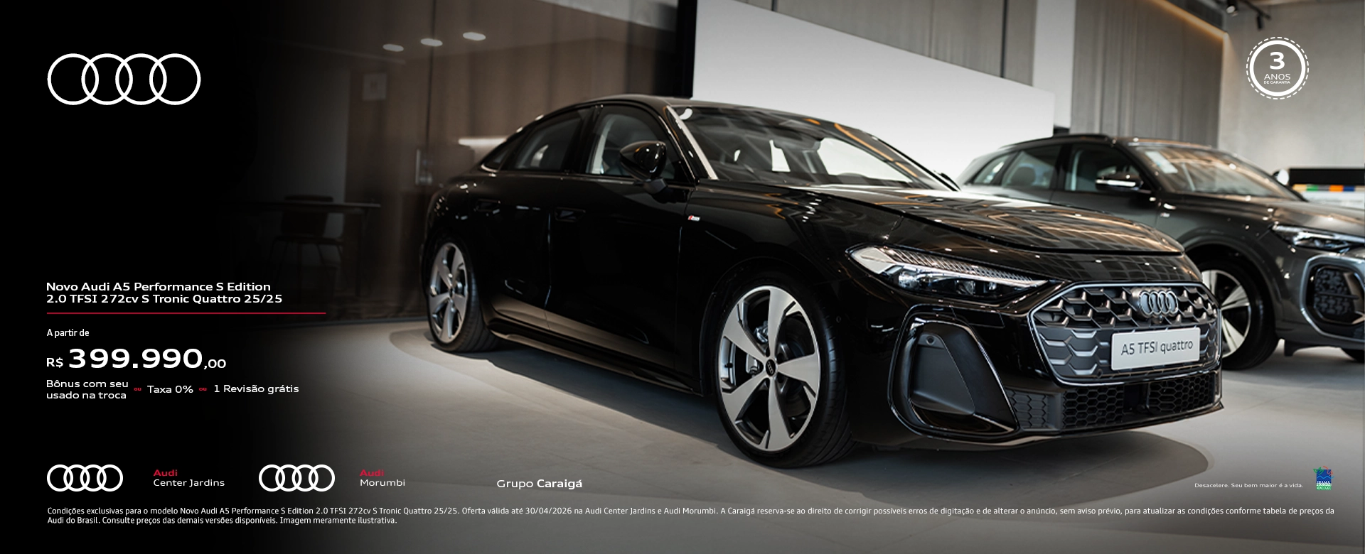 A5 Sedan Performance S Edition quattro