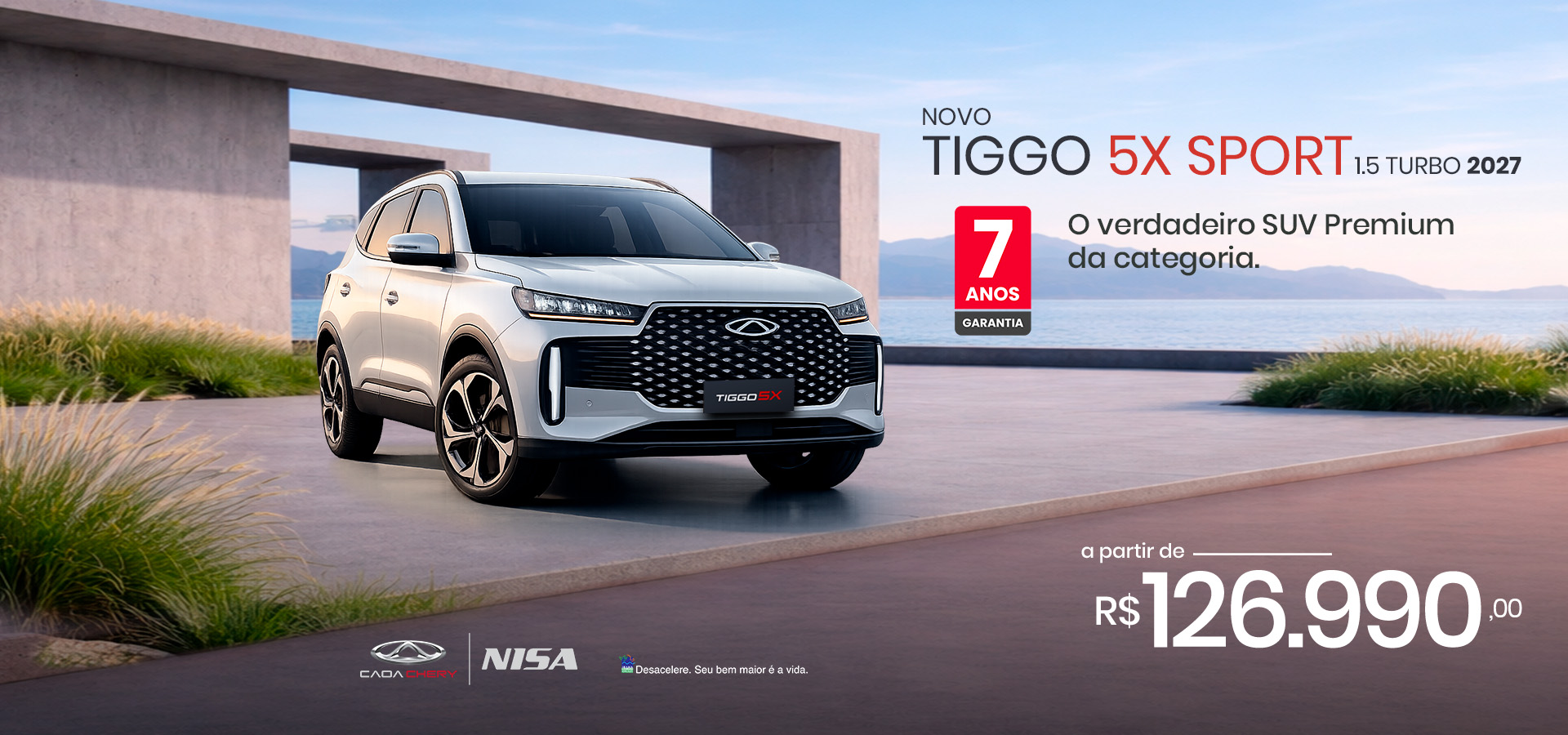 banner banner ap - tiggo 5x sport